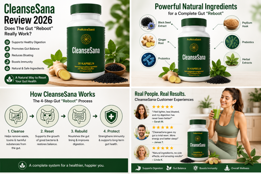 CleanseSana Gut Health Benefits