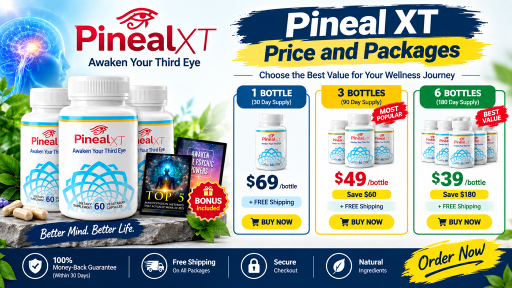 Pineal XT price and packages