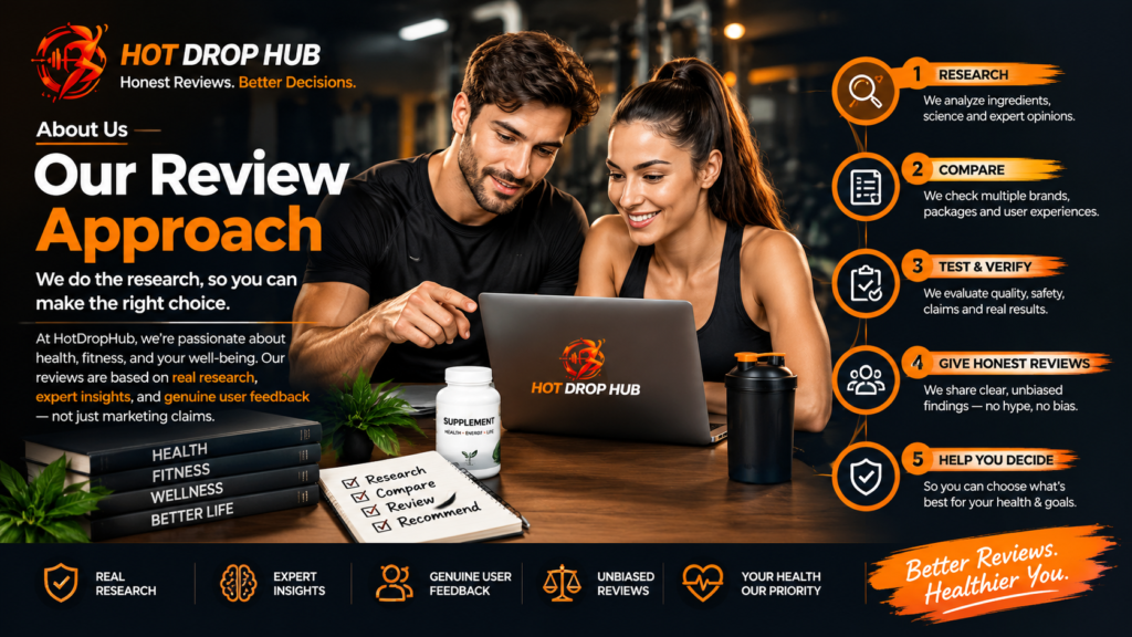 About Hot Drop Hub honest health and fitness reviews
