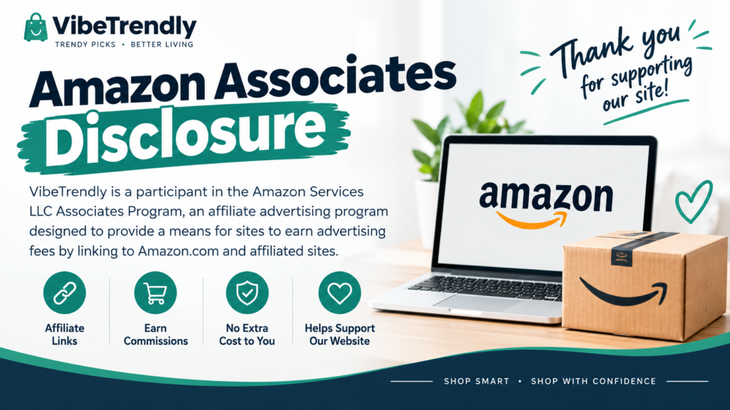 Amazon Associates Disclosure for Hot Drop Hub Affiliate Website