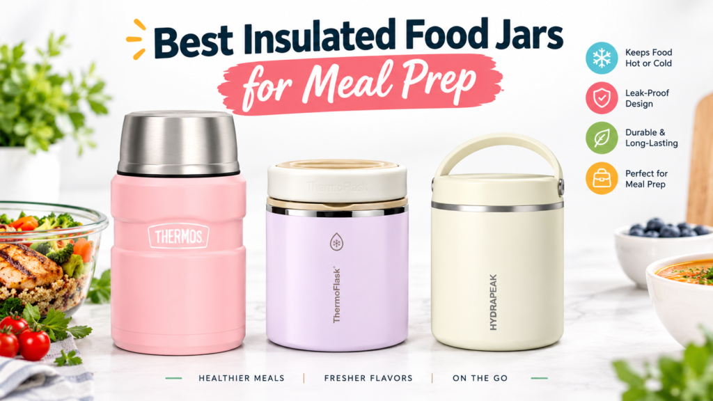 Best insulated food jars for meal prep and keeping meals warm