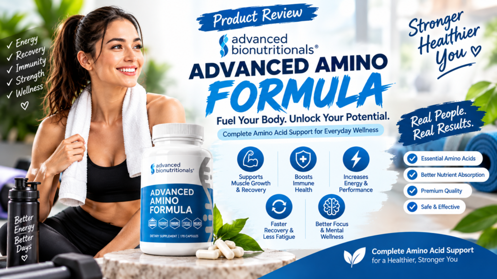 Advanced Amino Formula essential amino acids