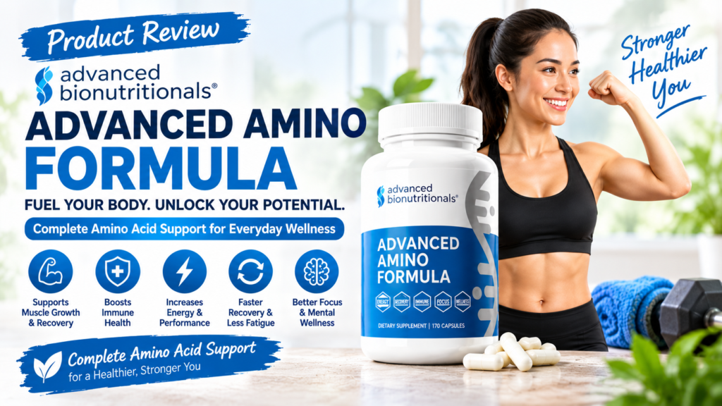 Advanced Amino Formula supplement review
